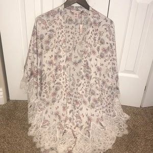 Silk night robe/wrap